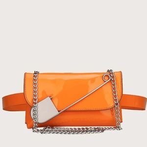 Safety Pin Decor Fanny Pack